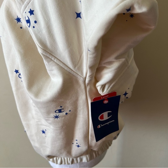 CHAMPION Athleticwear Adjustable Drawstring Hem Crewneck Pullover Sweatshirt NWT - Picture 7 of 11